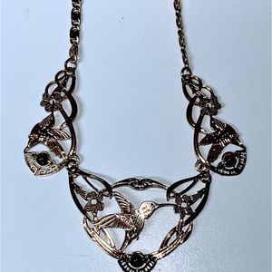 Wild BRYDE hummingbirds necklace